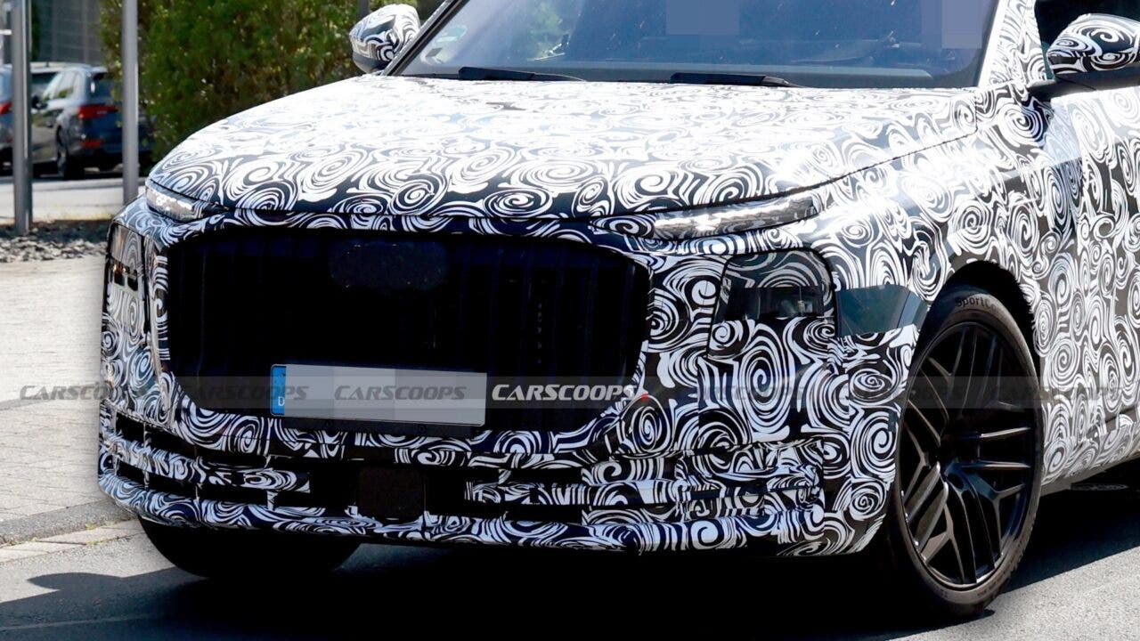 Audi Q9 2027 foto spia