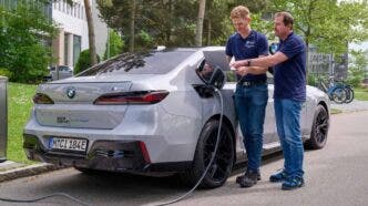 BMW i7 a batterie stato solido