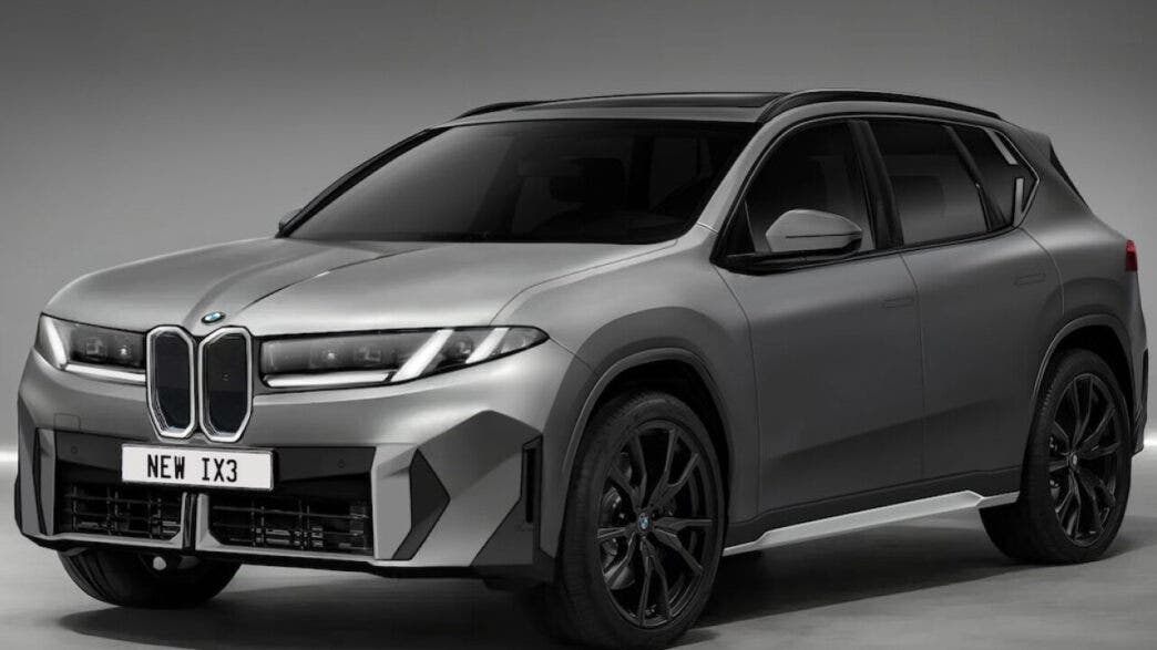 BMW iX3 rendering