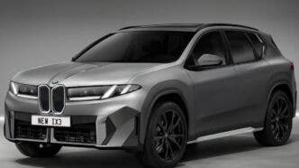 BMW iX3 rendering