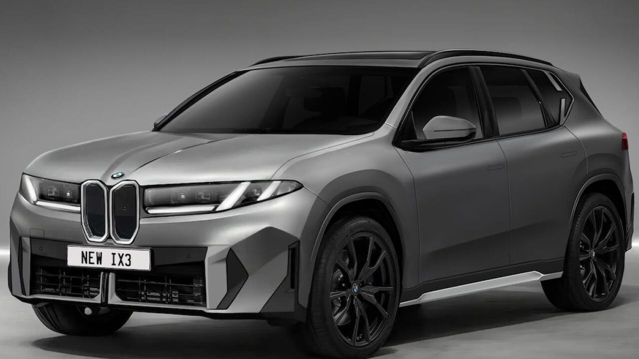 BMW iX3 rendering