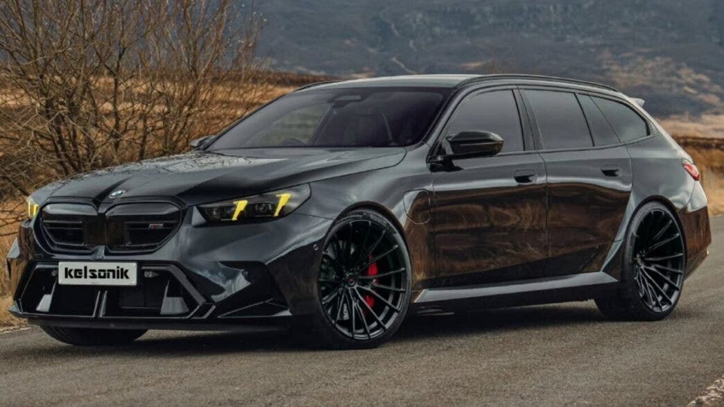 BMW M5 Touring rendering