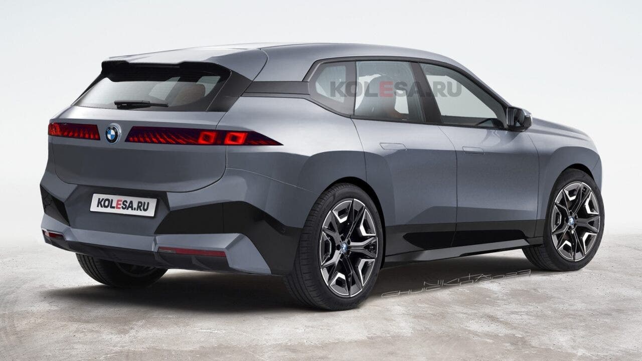 BMW iX3 rendering