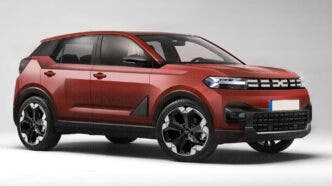 Dacia Spring 2026 render