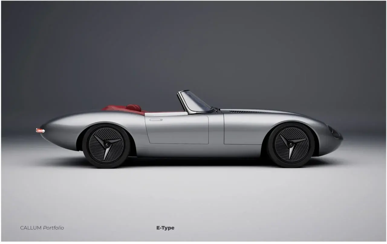 jaguar E-Type restomod