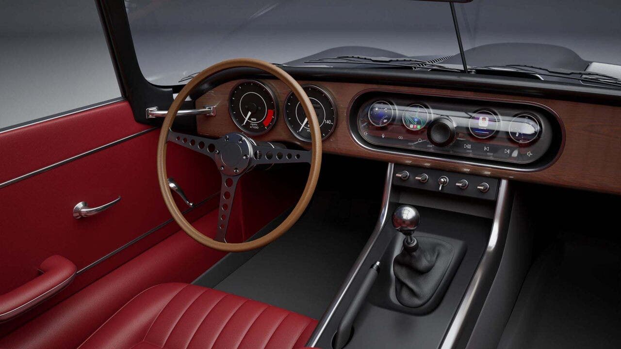 jaguar E-Type restomod