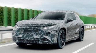 Mercedes AMG SUV foto spia