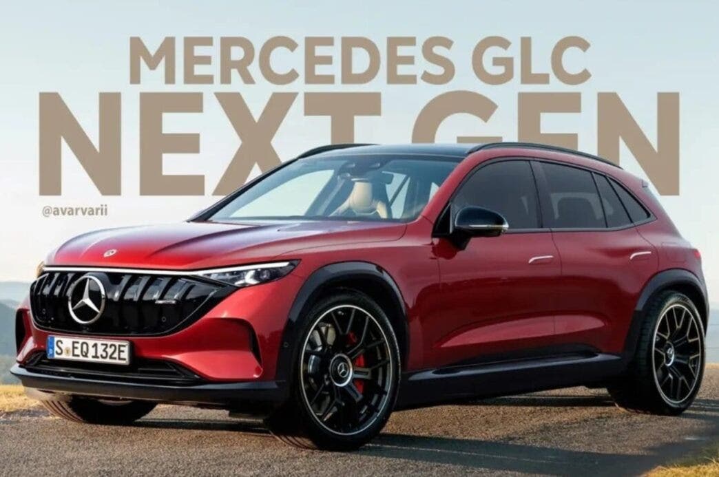 mercedes glc 2025 render