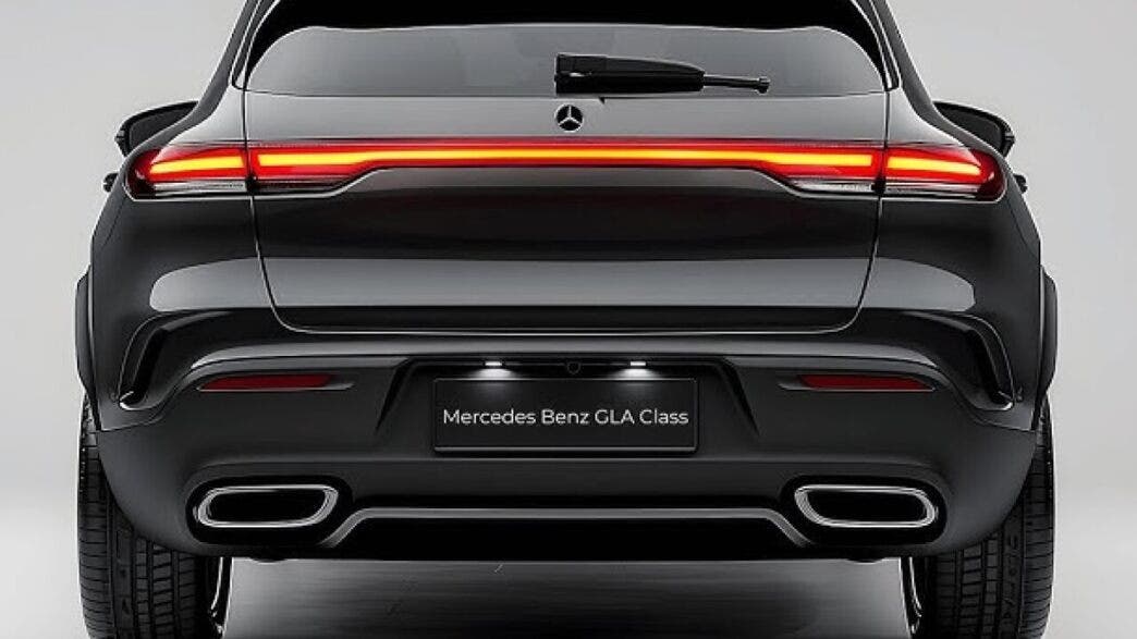Mercedes GLA rendering