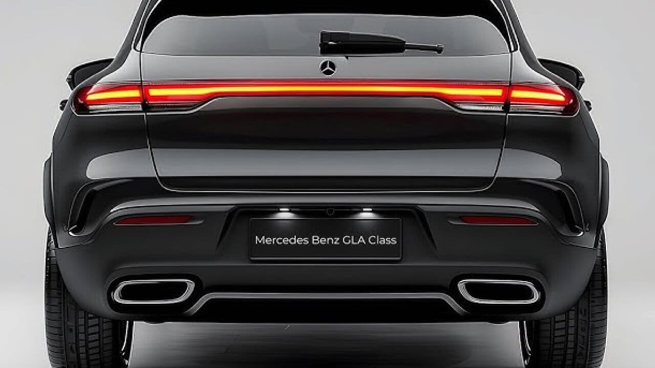 Mercedes GLA rendering