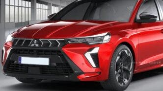 Mitsubishi Lancer rendering