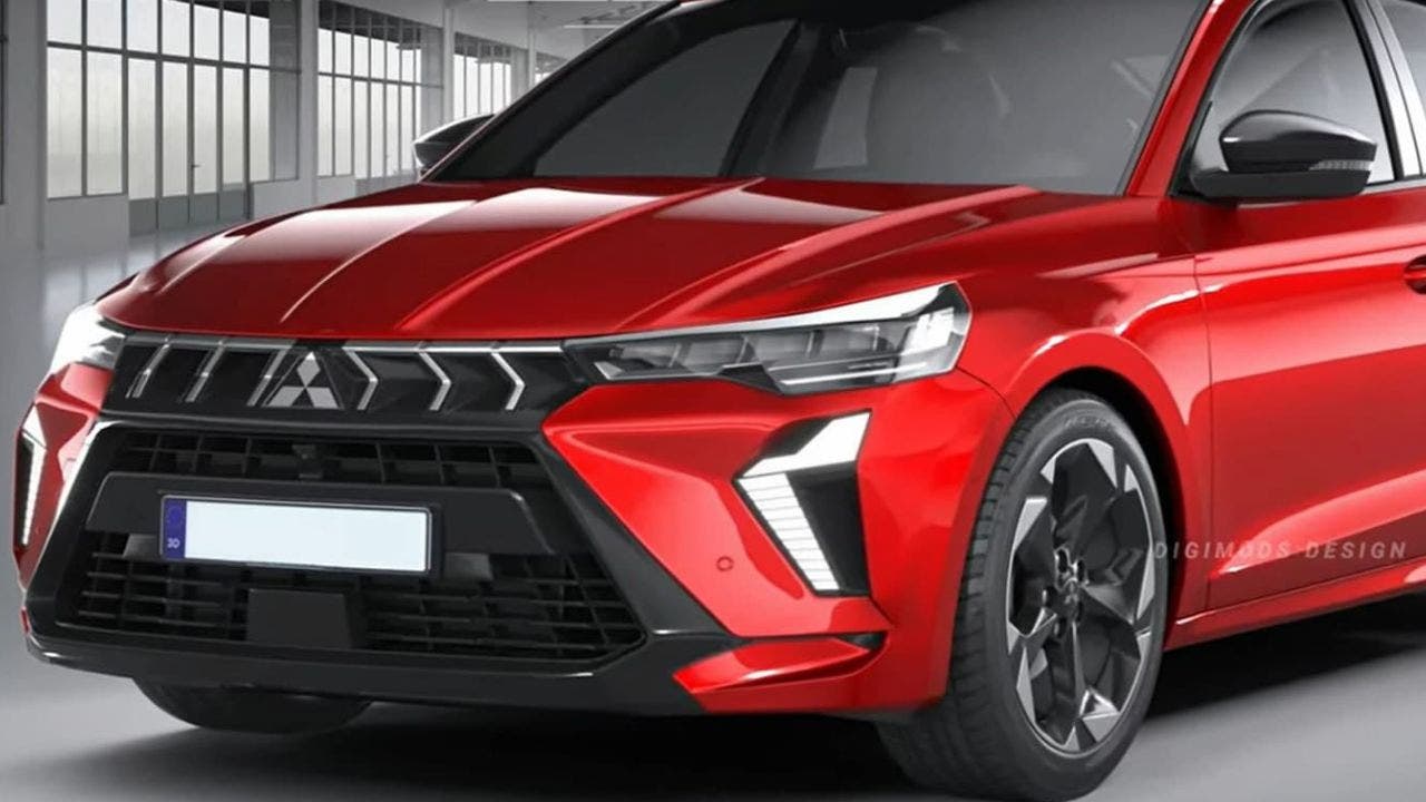 Mitsubishi Lancer rendering