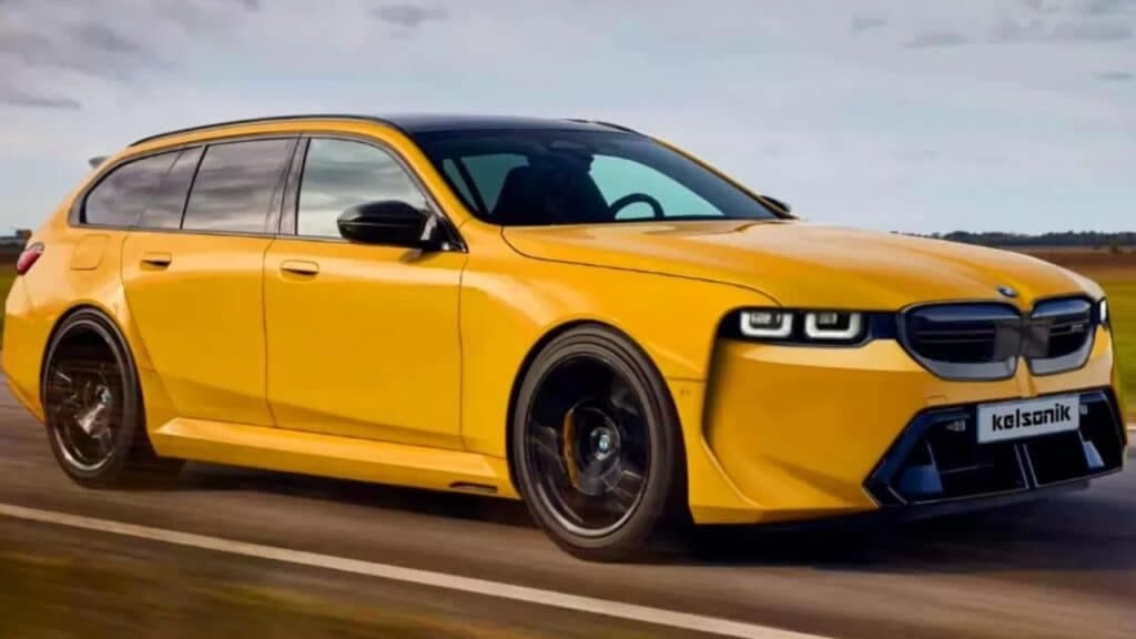 BMW M5 Touring rendering