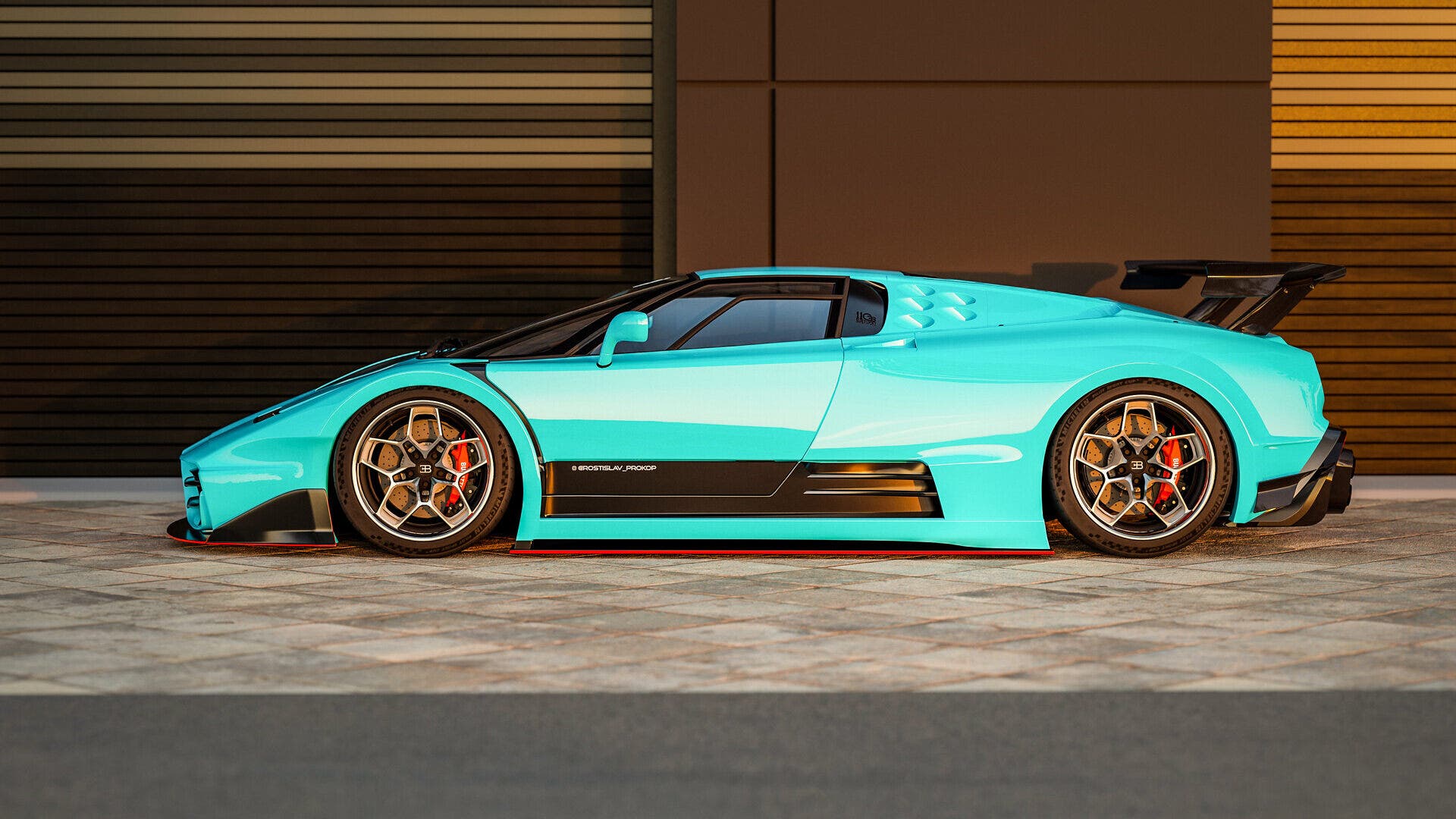 Bugatti EB110 Rostislav Prokop