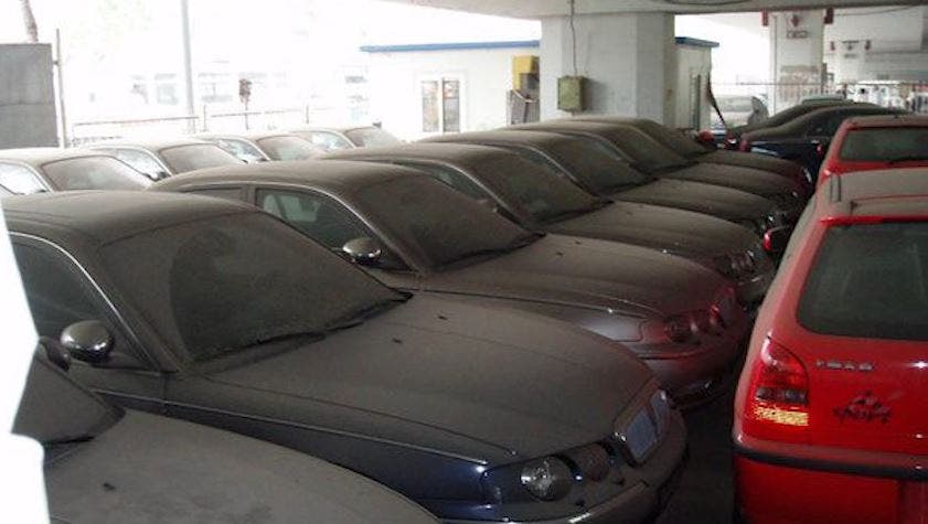 MG Rover 75 abbandonate in Cina