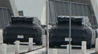 Tesla Model Q foto spia