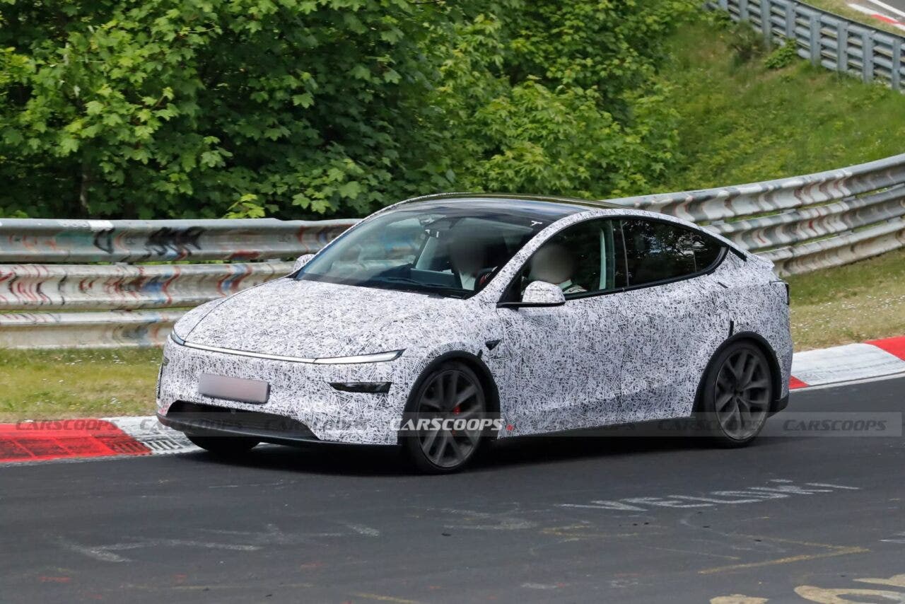 Tesla Model Y Performance Nurburgring