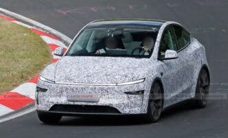 Tesla Model Y Performance Nurburgring