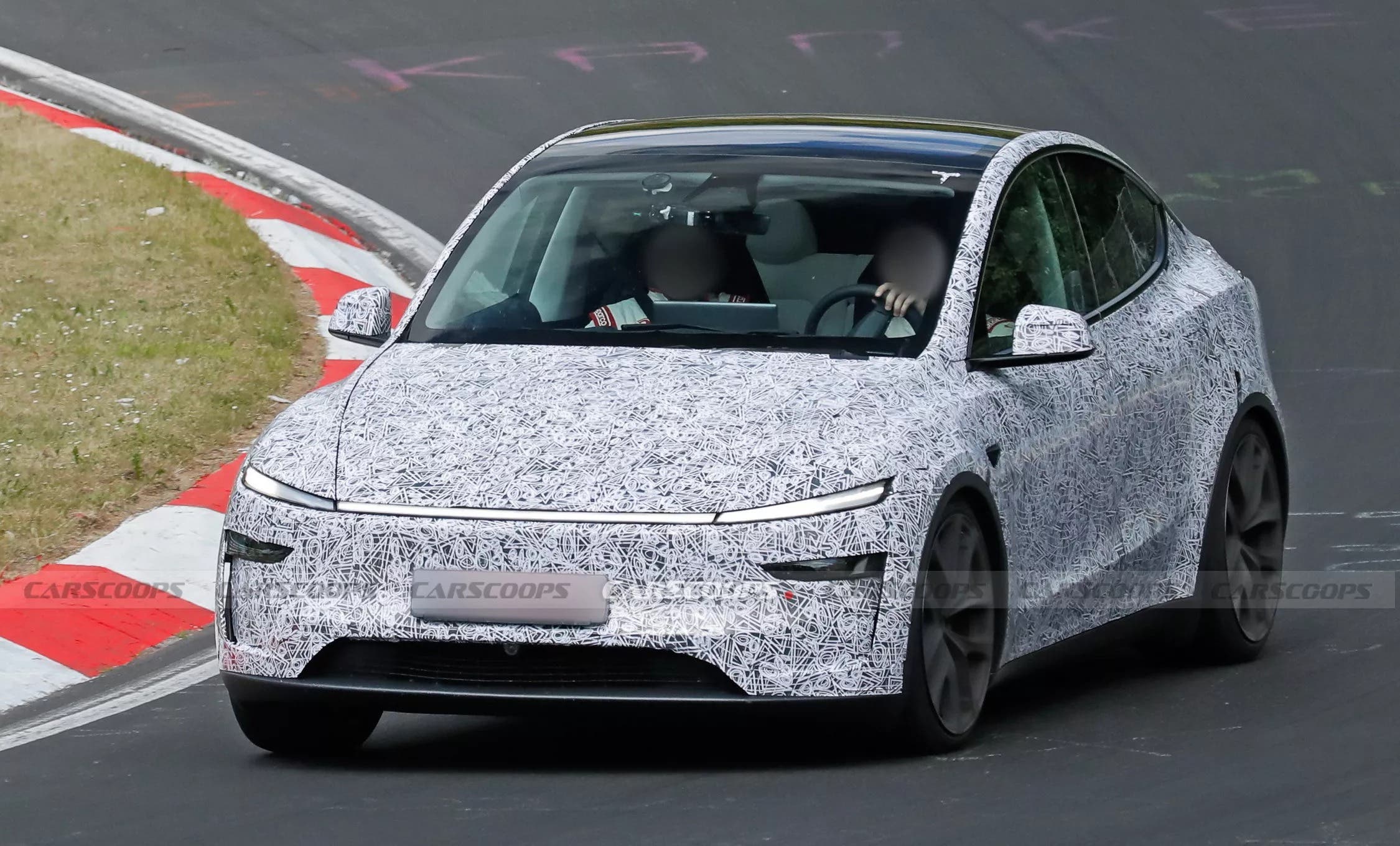 Tesla Model Y Performance Nurburgring