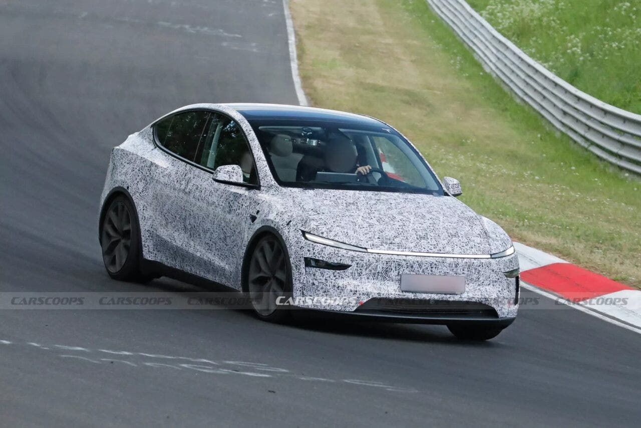 Tesla Model Y Performance Nurburgring