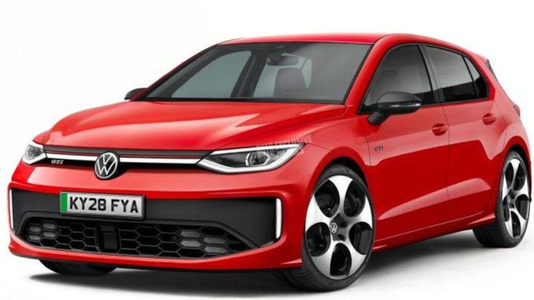 Volkswagen Golf GTI render