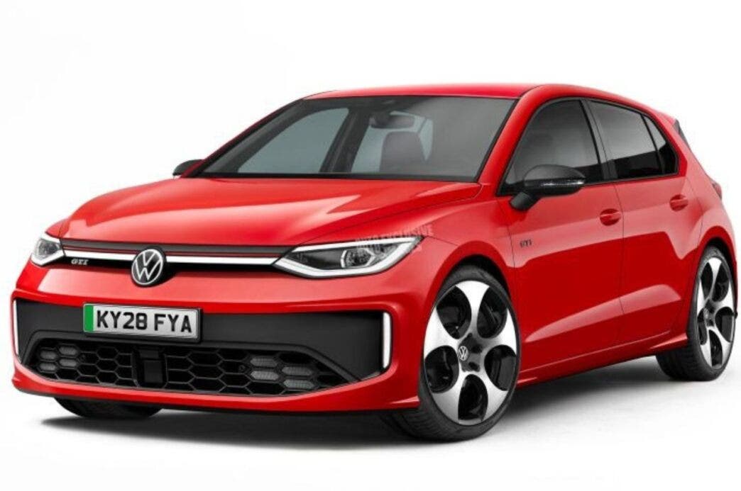 Volkswagen Golf GTI render