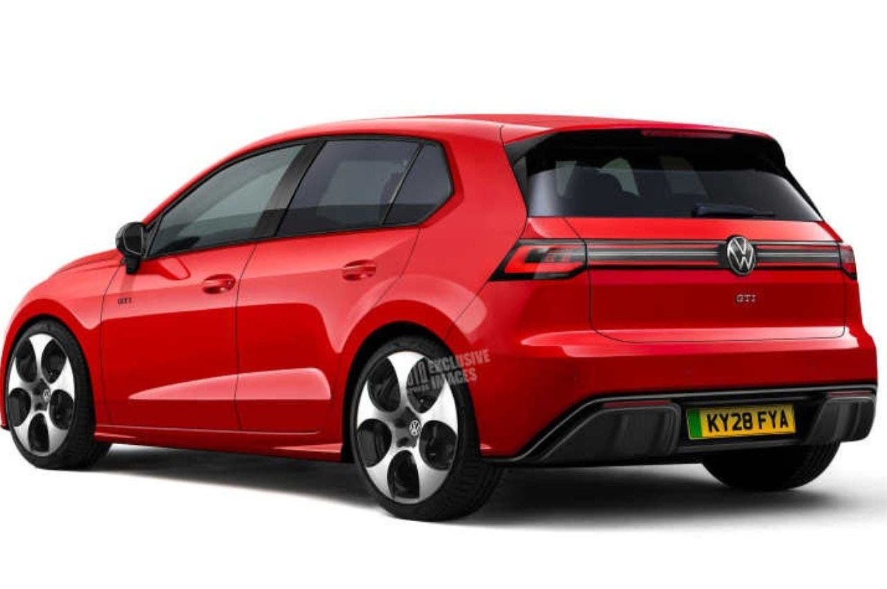 Volkswagen Golf GTI render