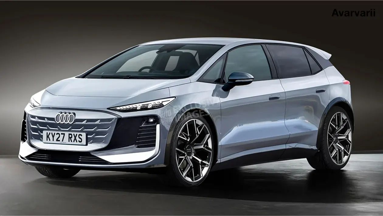 audi a3 elettrica rendering