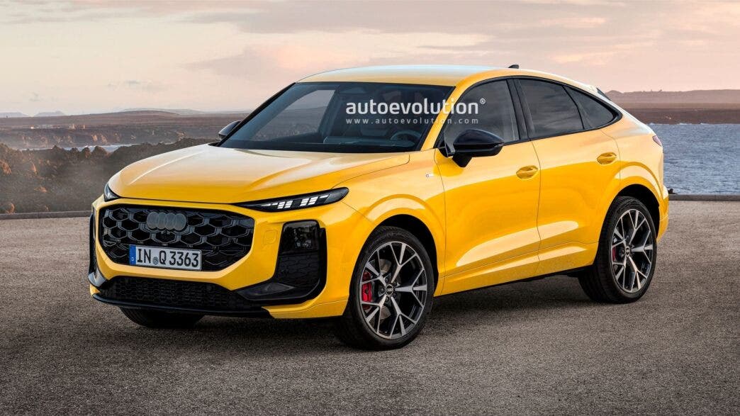 Audi Q3 Sportback 2026 render