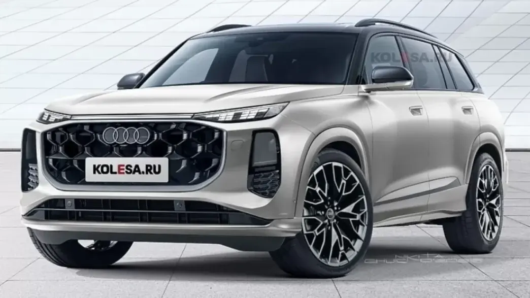 Audi Q6 rendering kolesa