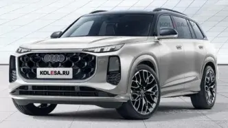 Audi Q6 rendering kolesa