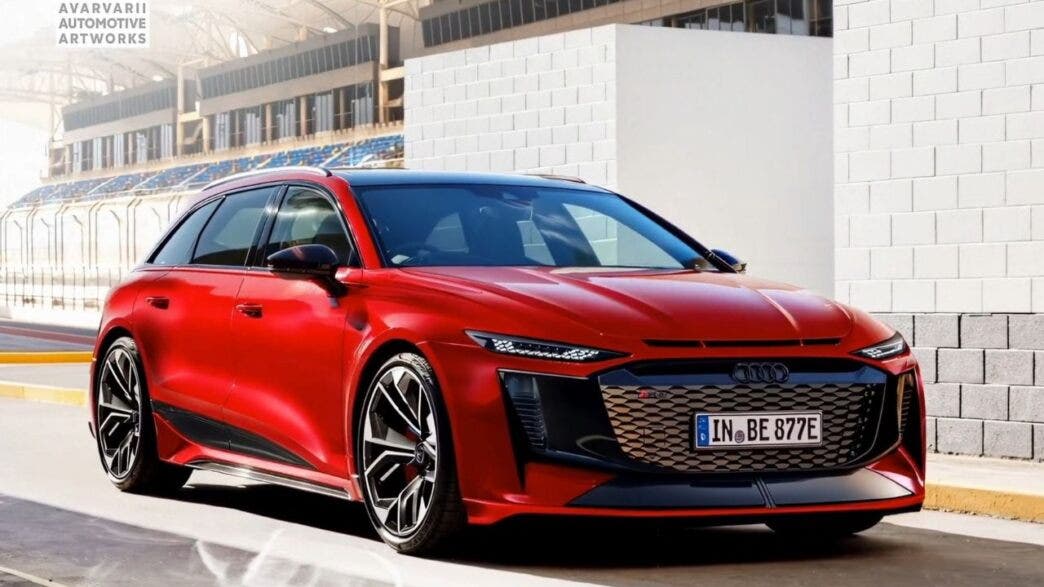 Audi RS 6 render