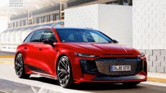 Audi RS 6 render