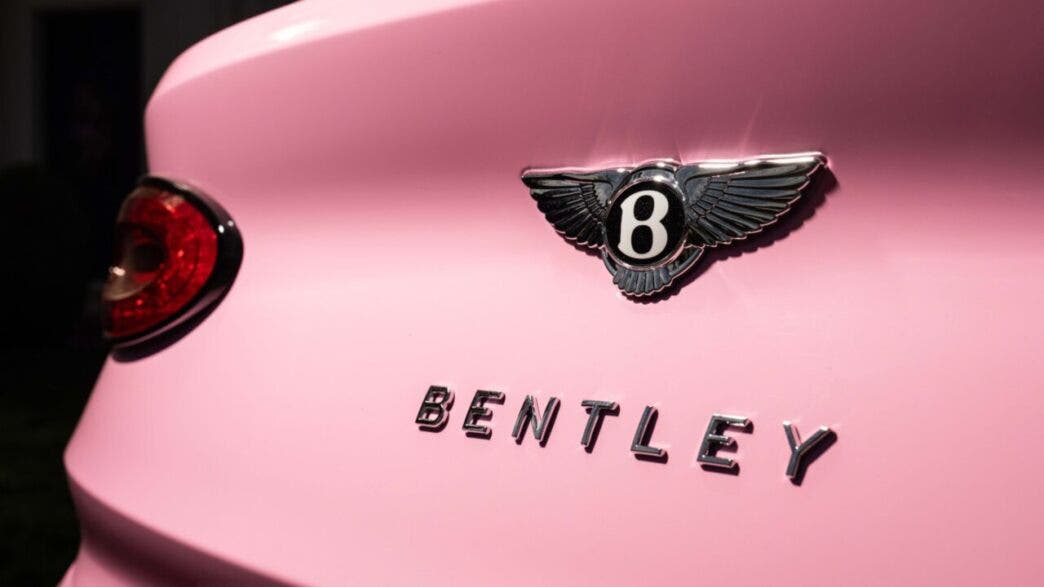 Bentley Bentayga candy pink