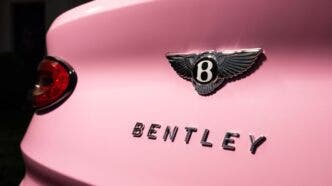 Bentley Bentayga candy pink