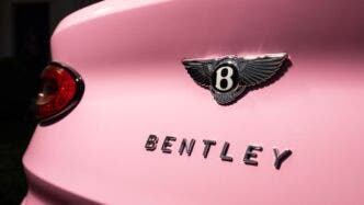 Bentley Bentayga candy pink
