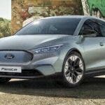 Ford Fiesta EV render