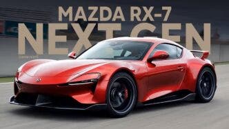 Mazda RX-7 render avarvarii