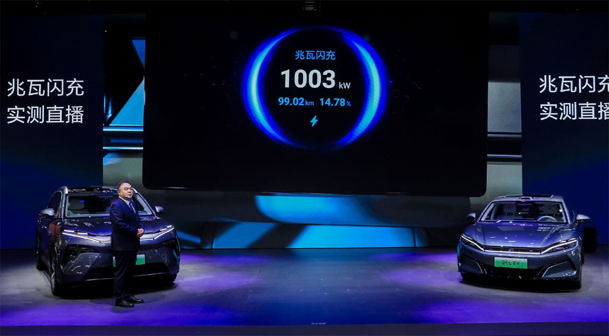 stazioni Megawatt di BYD