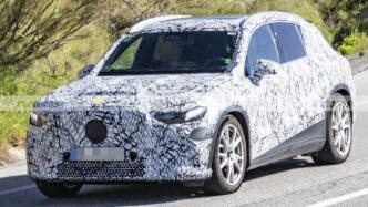 Mercedes GLC AMG EV foto spia