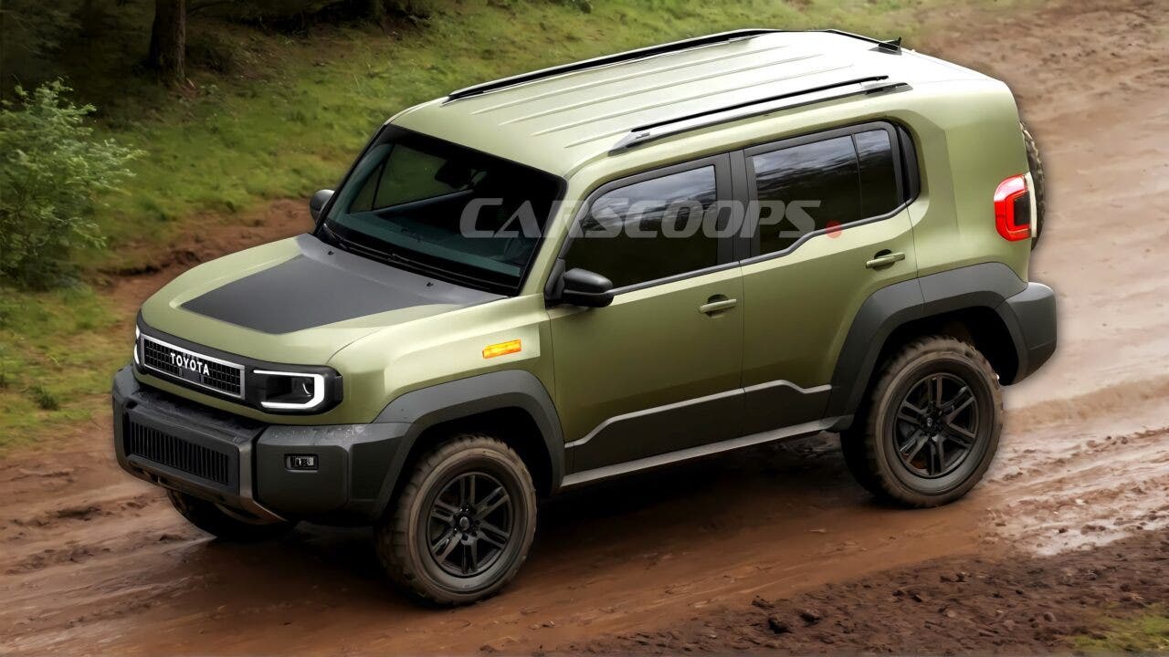 Toyota FJ Cruiser render