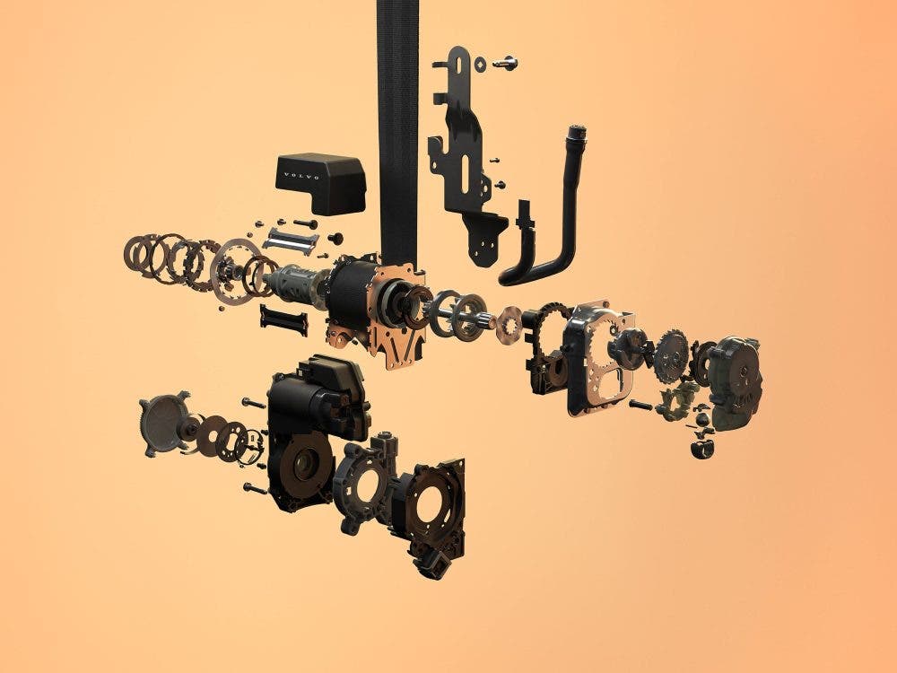 volvo e ZF Lifetec, cintura di sicurezza