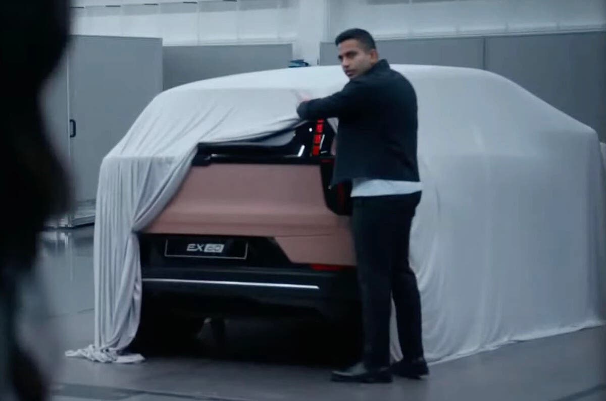 Volvo EX60 teaser