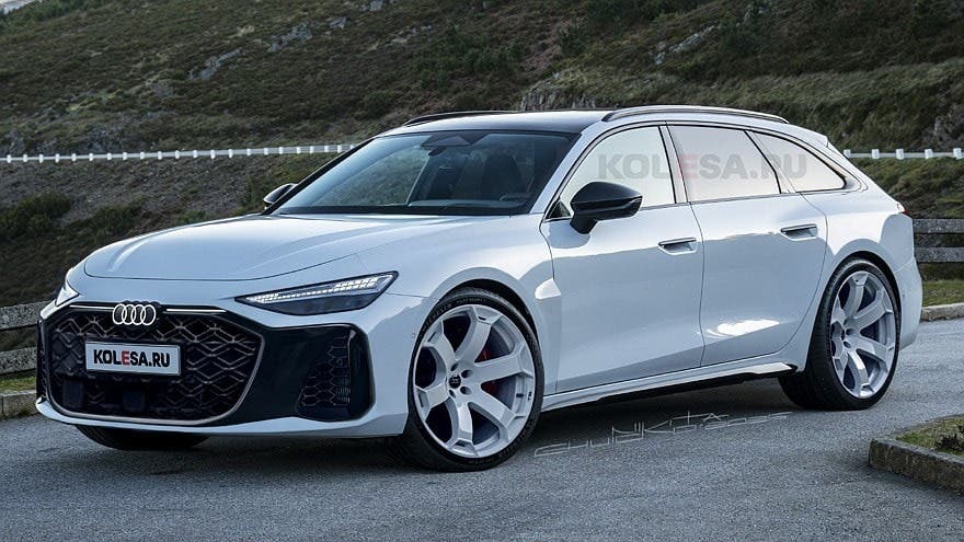 Audi RS 6 Avant render