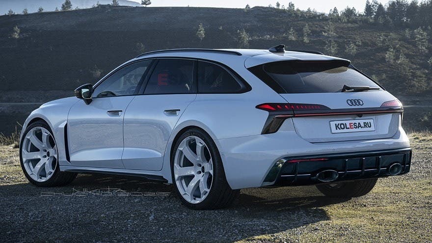 Audi RS 6 Avant render