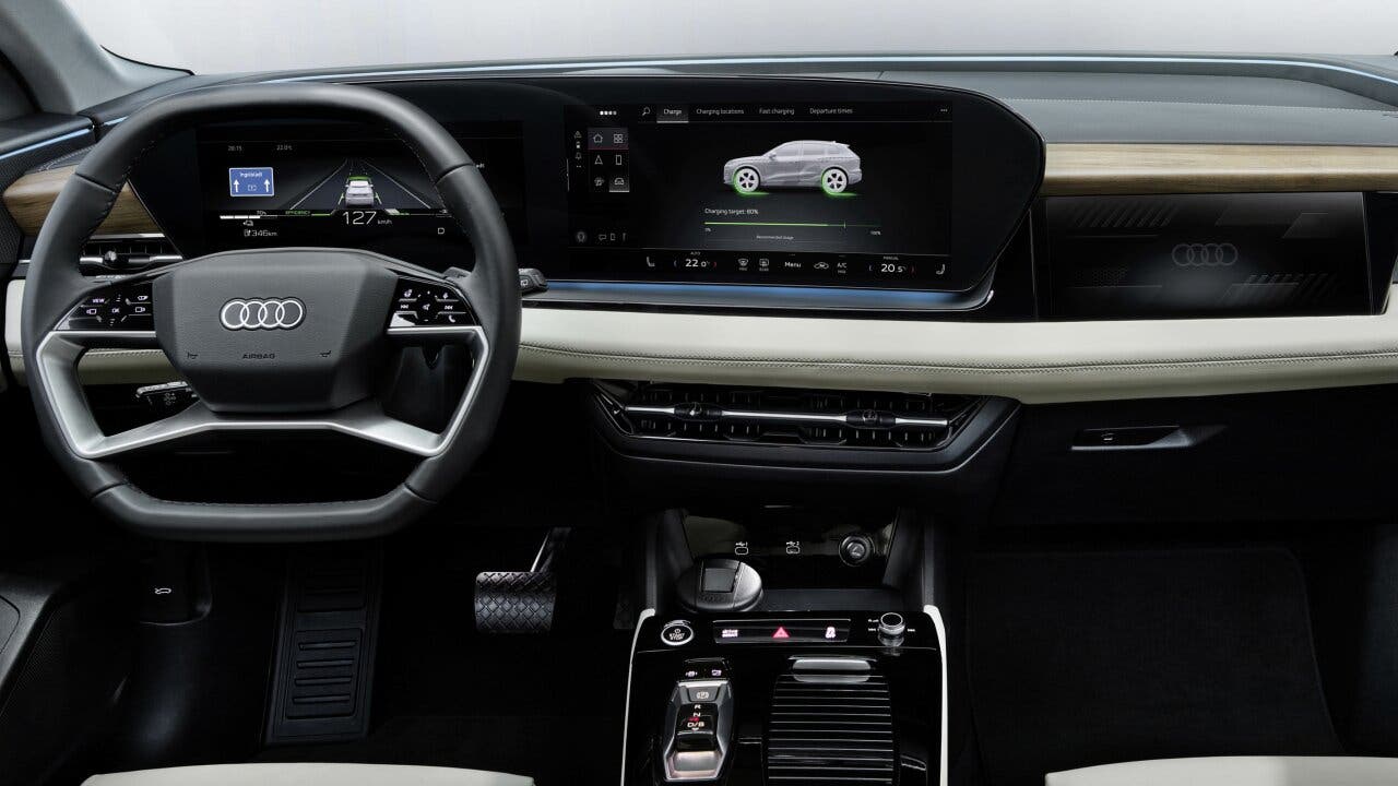 infotainment audi q6 e-tron