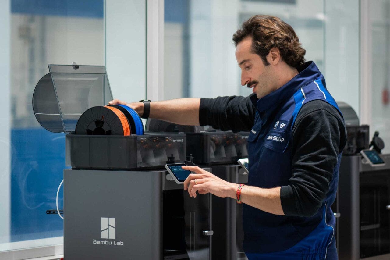 bmw e la stampa 3d