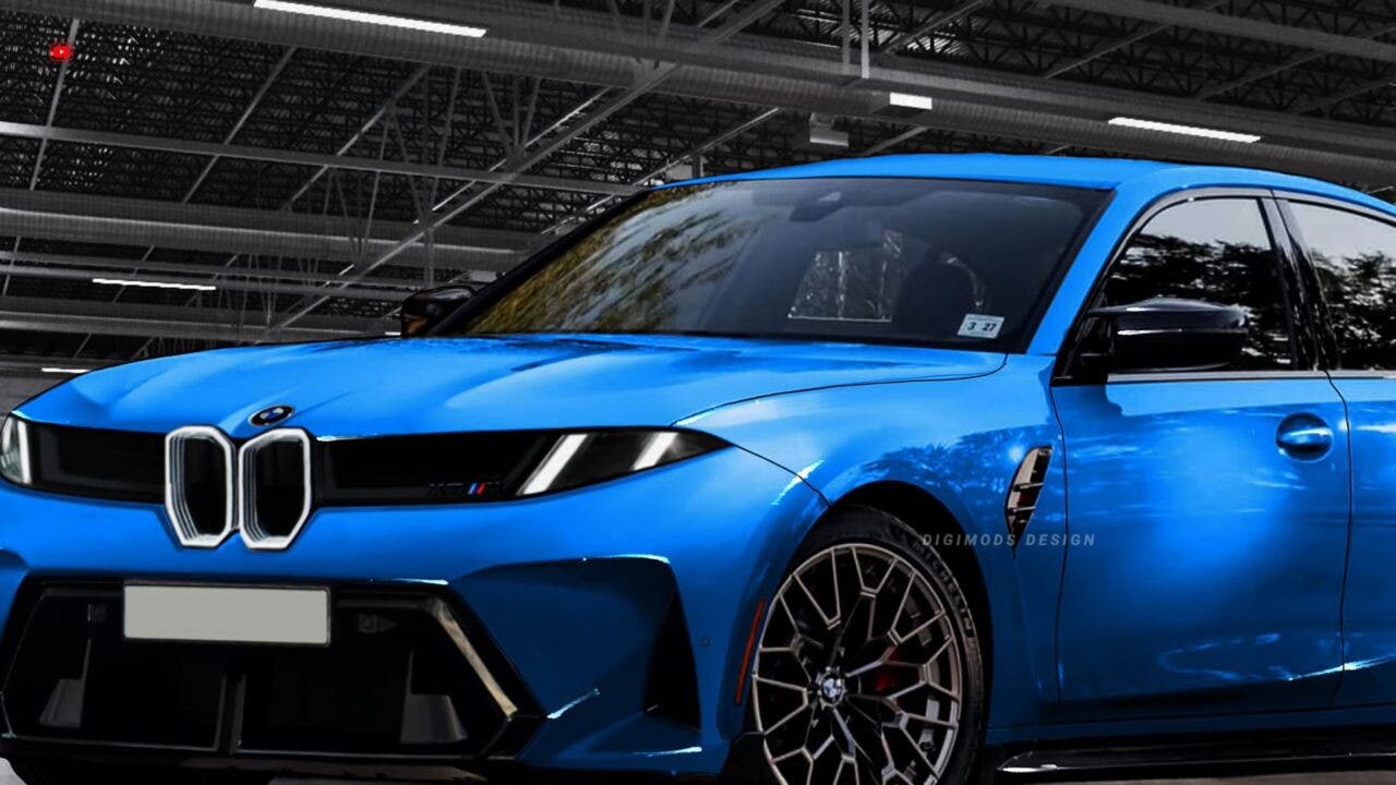 BMW M3 rendering neue klasse
