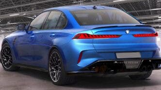 BMW M3 rendering neue klasse