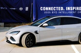 BYD test drive